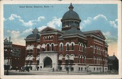 Lyon County Court House Postcard