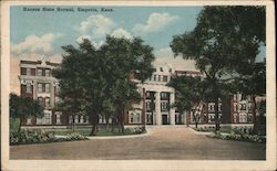 Kansas State Normal Postcard