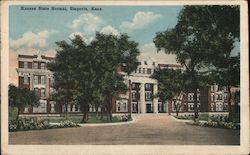 Kansas State Normal Emporia, KS Postcard Postcard Postcard