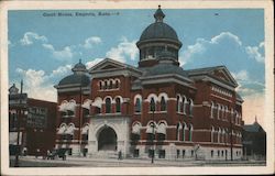 Lyon County Court House Postcard