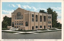 Grace Methodist Episcopal Church Emporia, KS Postcard Postcard Postcard