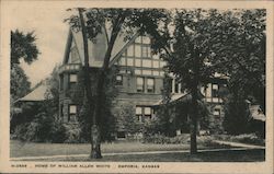 Home of William Allen White Emporia, KS Postcard Postcard Postcard
