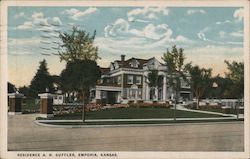 Residence A.H. Guffler Postcard