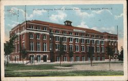 Physical Training Building, Kansas State Normal Postcard