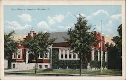City Library Postcard