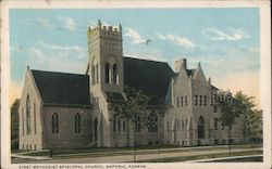 First Methodist Episcopal Church Emporia, KS Postcard Postcard Postcard