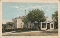 Cafeteria, State Normal School Postcard