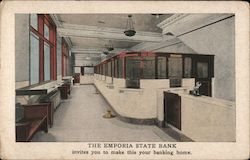 The Emporia State Bank Postcard