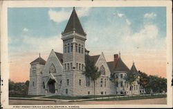 First Presbyterian Church Postcard