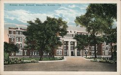 Kansas State Normal Postcard