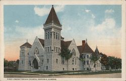 First Presbyterian Church Postcard