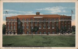 Physical Training Building State Normal School Postcard