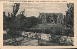 Morse Hall for Women, Emporia State Teachers College Postcard