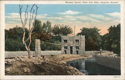 Monkey Island, Peter Pan Park Postcard