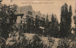 Dormitory, State Teachers College Postcard