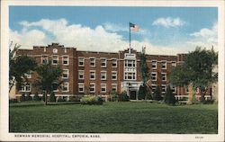 Newman Memorial Hospital Postcard