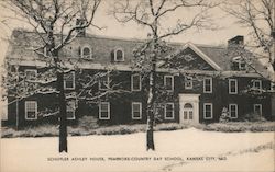 Schuyler Ashley House, Pembroke-Country Day School Postcard