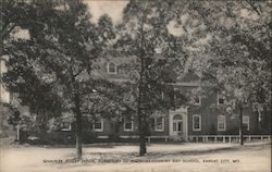 Schuyler Ashley House, Dormitory of Pembroke Country Day School Postcard