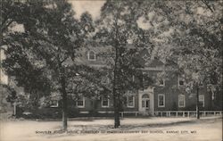 Schuyler Ashley House, Dormitory of Pembroke Country Day School Kansas City, MO Postcard Postcard Postcard