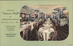Terrace Grill of Hotel Muehlebach Postcard