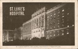 St. Luke's Hospital - 44th and Mill Creek Parkway Postcard