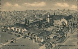 Newcomer's Funeral Home Postcard