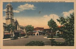 Country Club Plaza Postcard