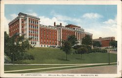 St. Luke's Hospital - 44th and Mill Creek Parkway Postcard