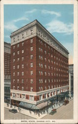 Hotel Stats Postcard