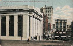 Tenth Street and Baltimore Avenue looking East Postcard