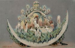 Castle in the Air with Beautiful Women Kansas City, MO Postcard Postcard Postcard