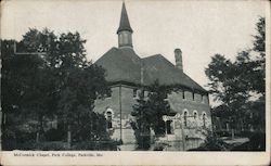 McCormick Chapel, Park College Postcard