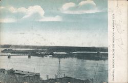 Hannibal Bridge across the Missouri Postcard