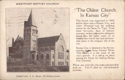 Westport Baptist Church Postcard