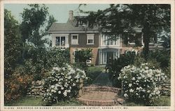 Residence on Sunset Drive, Country Club District Postcard