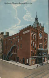 Orpheum Theatre Kansas City, MO Postcard Postcard Postcard