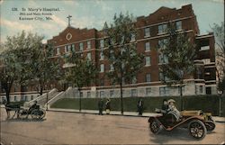 St. Mary's Hospital - 28th and Main Street Postcard