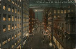 Petticoat Lane by Night Postcard