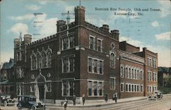 Scottish Rite Temple 15th and Troost Postcard