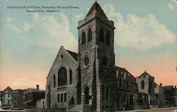 First Church of Christ, Scientist - 9th and Forest Postcard