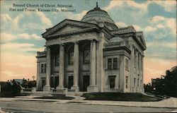 Second Church of Christ, Scientist Kansas City, MO Postcard Postcard Postcard