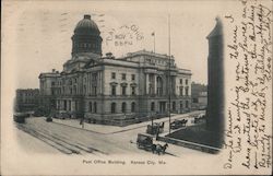 Post Office Building Postcard