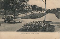 Paseo, Looking North Postcard