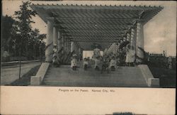 Pergola on the Paseo Kansas City, MO Postcard Postcard Postcard