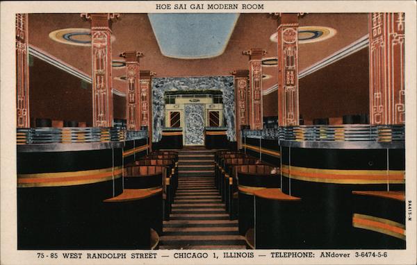 Hoe Sai Gai Modern Room Chicago Illinois