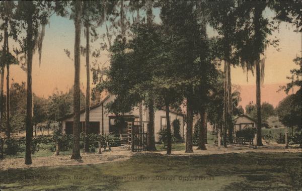 Residence of Ex-Mayor C. H. Eppelsheimer Orange City Florida