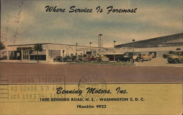 Benning Motors, Inc. Washington District of Columbia