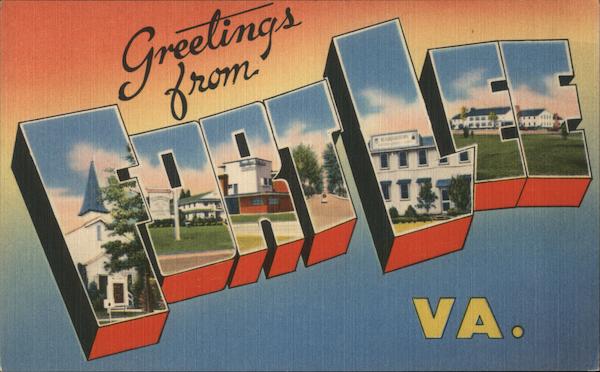 Greetings from Fort Lee, VA. Virginia