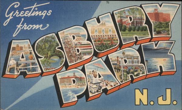 Greetings From Asbury Park New Jersey