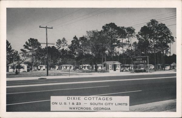 Dixie Cottages South City Limits Waycross Georgia